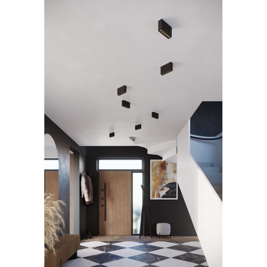 Foco LED SOLE LED/11W/230V preto