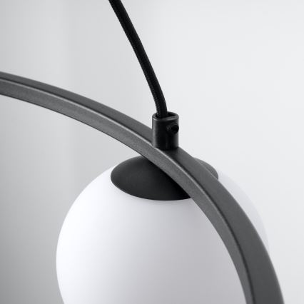 Candelabro suspenso YOLI 3xG9/8W/230V preto