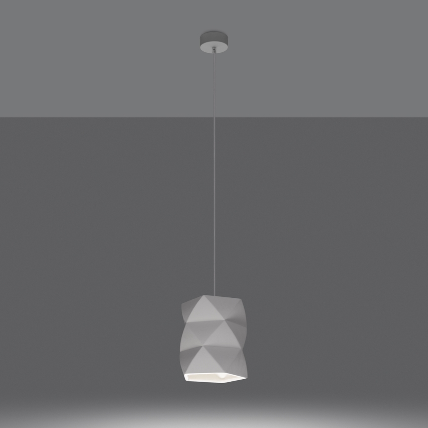 Candelabro suspenso GOBI 1xE27/15W/230V cerâmica