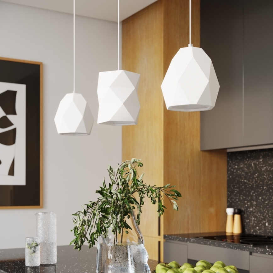 Candelabro suspenso GOBI 1xE27/15W/230V cerâmica