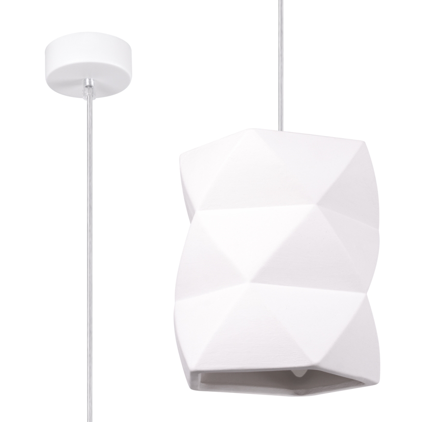 Candelabro suspenso GOBI 1xE27/15W/230V cerâmica