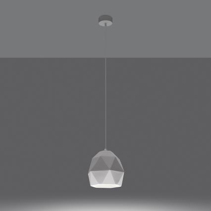 Candelabro suspenso MINT 1xE27/15W/230V cerâmica