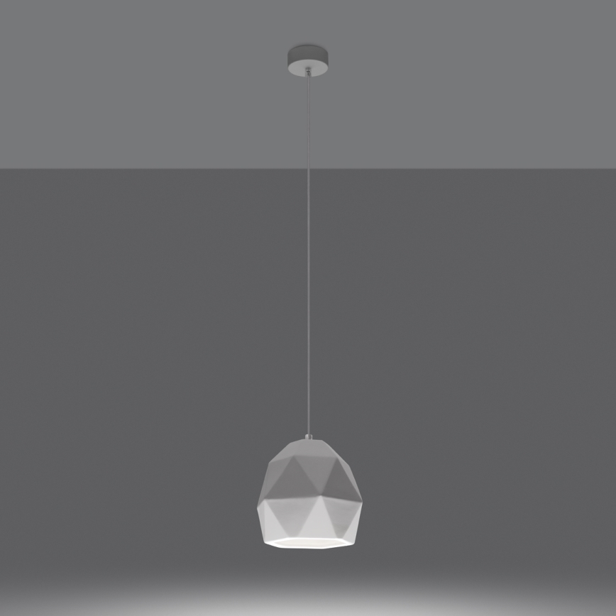 Candelabro suspenso MINT 1xE27/15W/230V cerâmica