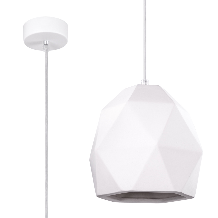 Candelabro suspenso MINT 1xE27/15W/230V cerâmica
