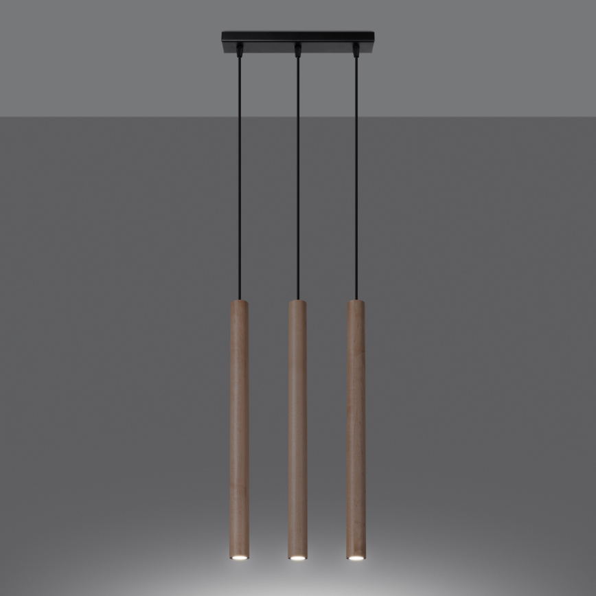 Candelabro suspenso PASTELO 3xG9/8W/230V faia