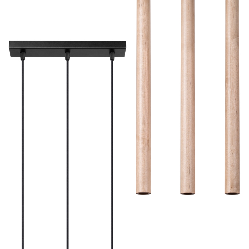Candelabro suspenso PASTELO 3xG9/8W/230V faia