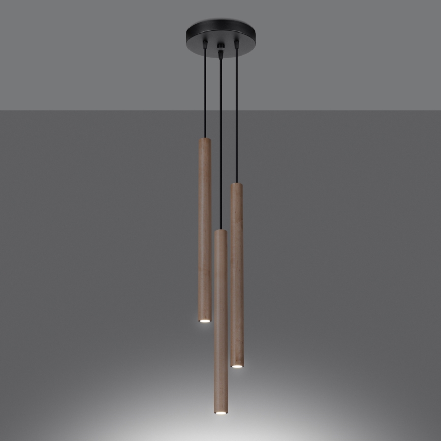Candelabro suspenso PASTELO 3xG9/8W/230V faia