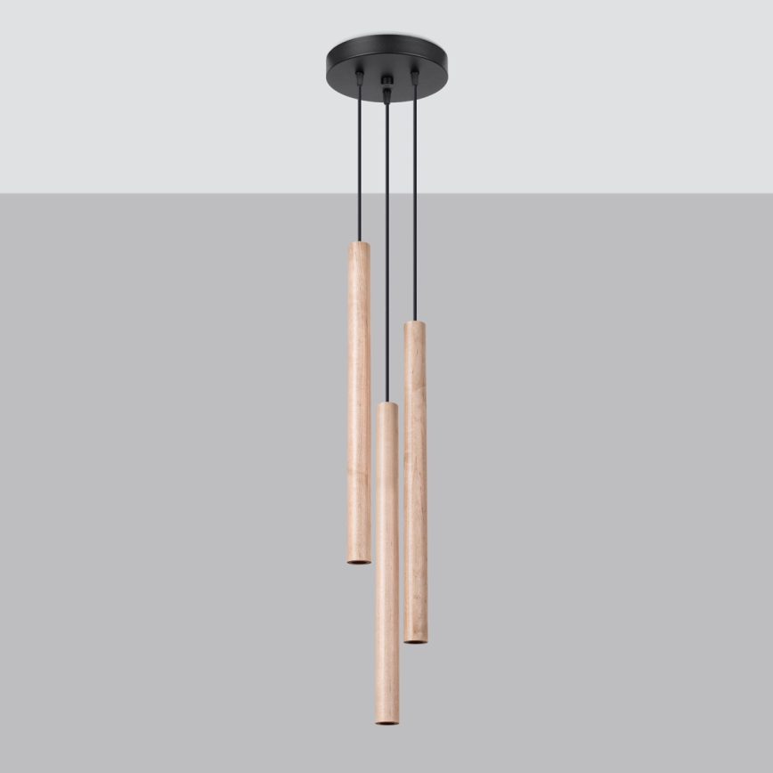 Candelabro suspenso PASTELO 3xG9/8W/230V faia