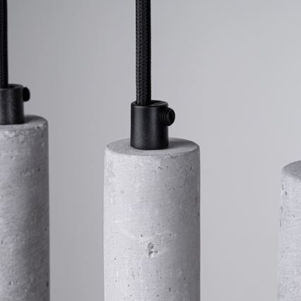 Candelabro suspenso PASTELO 5xG9/8W/230V betão