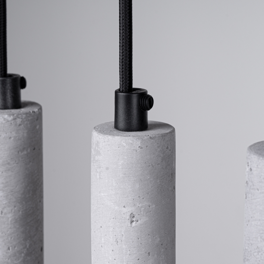 Candelabro suspenso PASTELO 5xG9/8W/230V betão