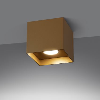 Foco HATI 1xGU10/10W/230V dourada