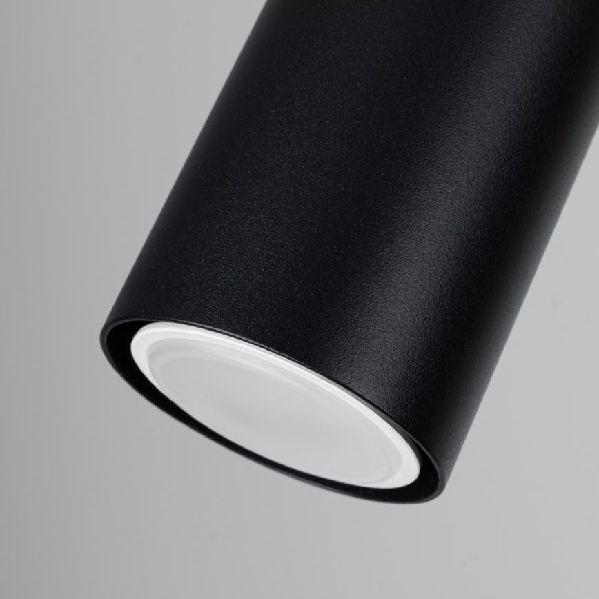 Foco VERDO 2xGU10/10W/230V preto/faia