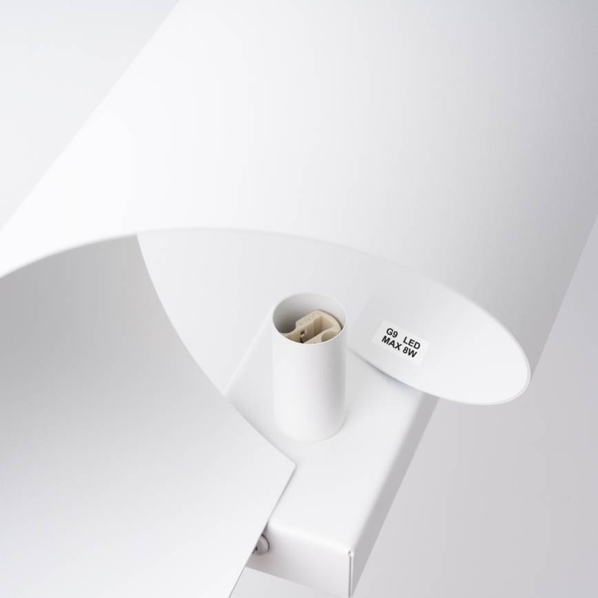 Iluminação de parede TALASSA 1xG9/8W/230V branco