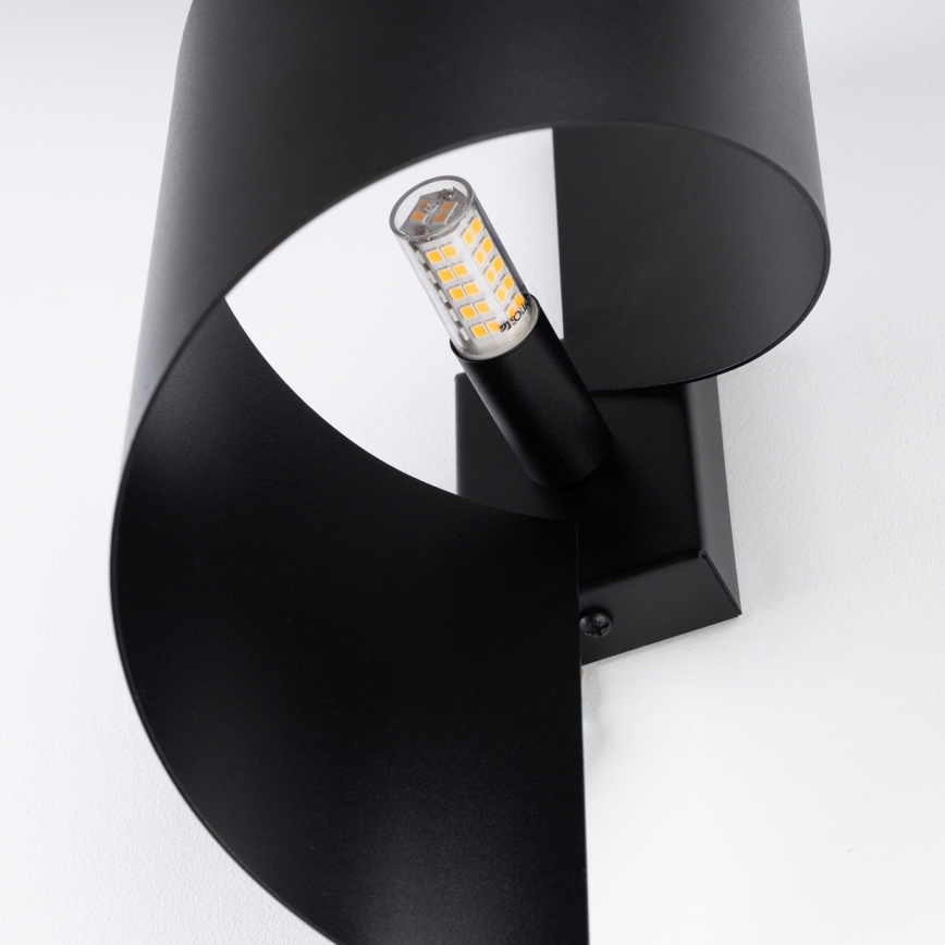 Iluminação de parede TALASSA 1xG9/8W/230V preto
