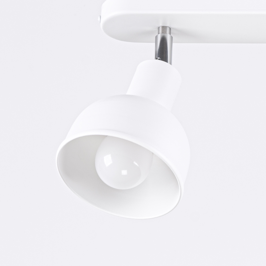 Foco ELBA 2xE27/15W/230V branco