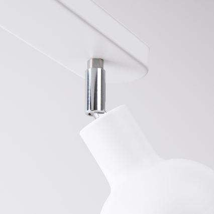 Foco ELBA 2xE27/15W/230V branco