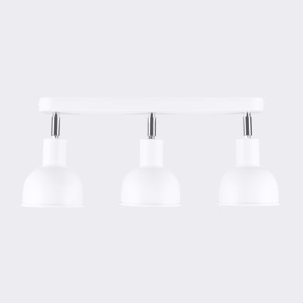 Foco ELBA 3xE27/15W/230V branco