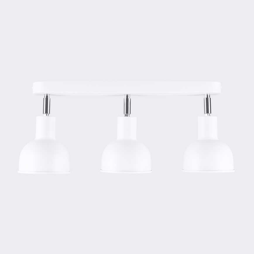 Foco ELBA 3xE27/15W/230V branco
