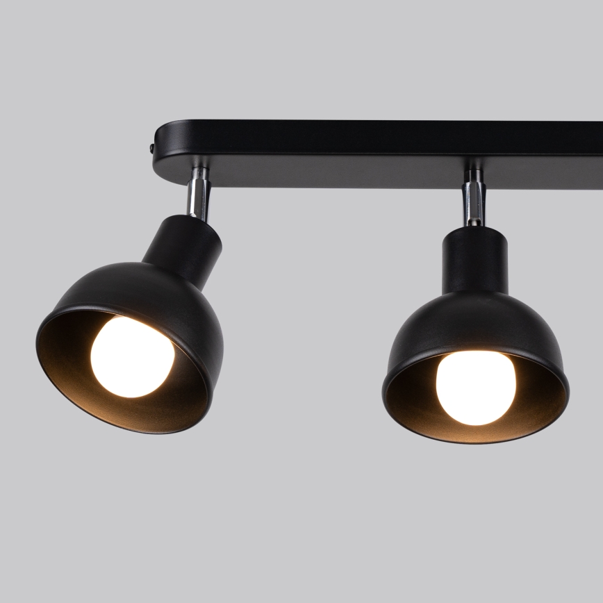 Foco ELBA 3xE27/15W/230V preto