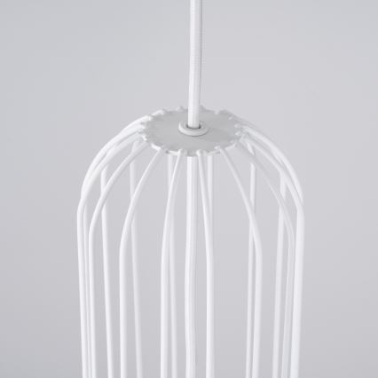 Candeeiro suspenso BRINA 1xG9/8W/230V branco