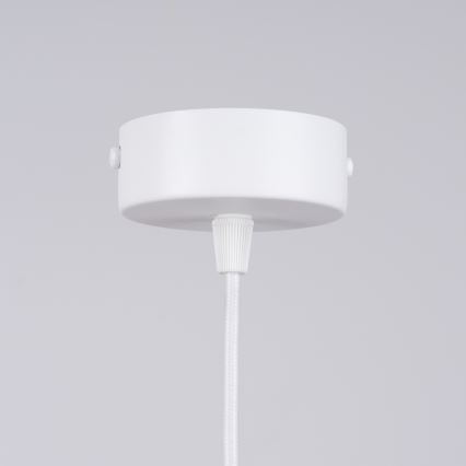 Candeeiro suspenso BRINA 1xG9/8W/230V branco
