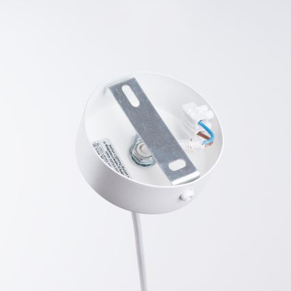Candeeiro suspenso BRINA 1xG9/8W/230V branco