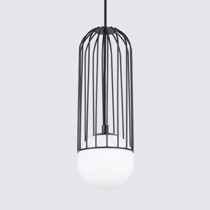 Candeeiro suspenso BRINA 1xG9/8W/230V preto