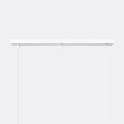 Candeeiro suspenso BRINA 3xG9/8W/230V branco