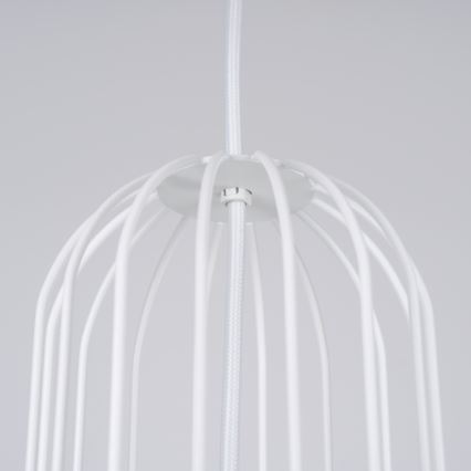 Candeeiro suspenso BRINA 3xG9/8W/230V branco