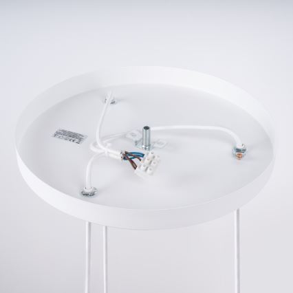 Candeeiro suspenso BRINA 3xG9/8W/230V branco