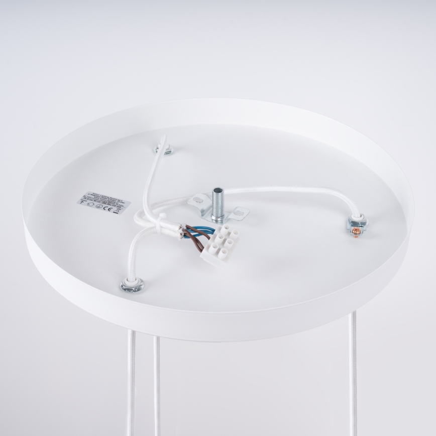 Candeeiro suspenso BRINA 3xG9/8W/230V branco