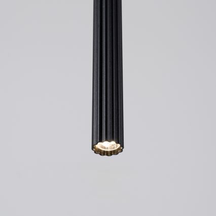 Candeeiro suspenso ARCHE 1xG9/8W/230V preto