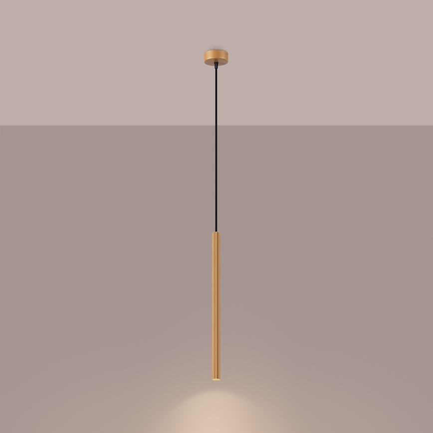 Candeeiro suspenso ARCHE 1xG9/8W/230V dourado
