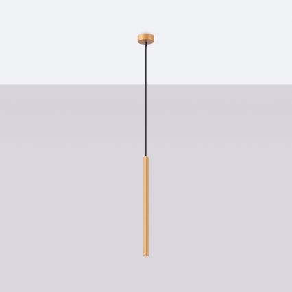Candeeiro suspenso ARCHE 1xG9/8W/230V dourado