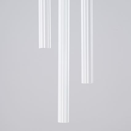 Candeeiro suspenso ARCHE 3xG9/8W/230V branco