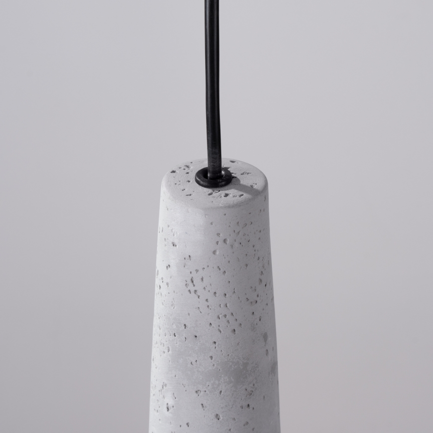 Candeeiro suspenso ELECTRA 1xGU10/10W/230V betão/cinzento