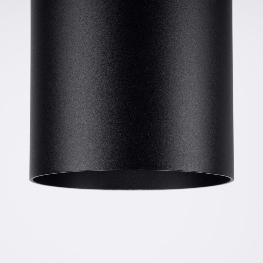 Foco RIF 1xGU10/10W/230V diâmetro 12 cm preto