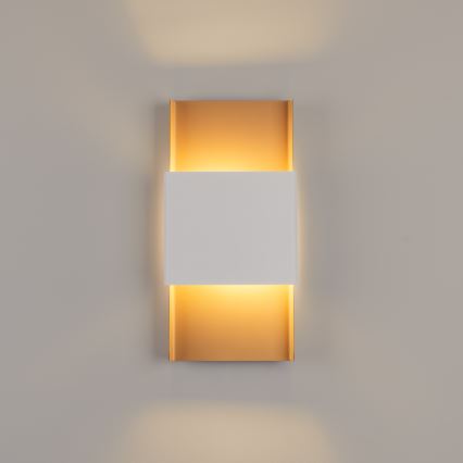 Iluminação de parede DURLIN 2xG9/8W/230V dourado/branco