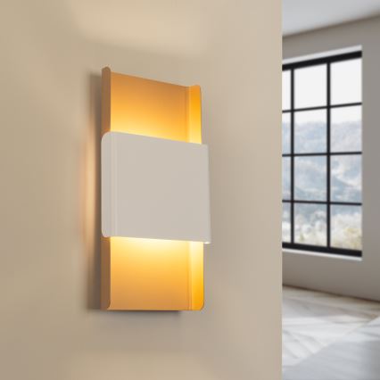 Iluminação de parede DURLIN 2xG9/8W/230V dourado/branco