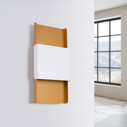 Iluminação de parede DURLIN 2xG9/8W/230V dourado/branco