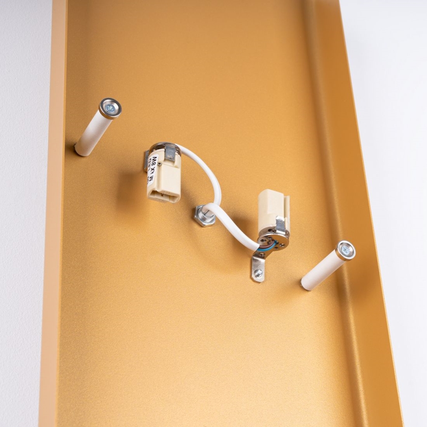 Iluminação de parede DURLIN 2xG9/8W/230V dourado/branco