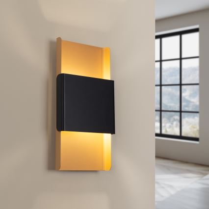 Iluminação de parede DURLIN 2xG9/8W/230V dourado/preto