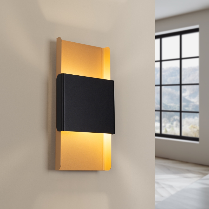 Iluminação de parede DURLIN 2xG9/8W/230V dourado/preto