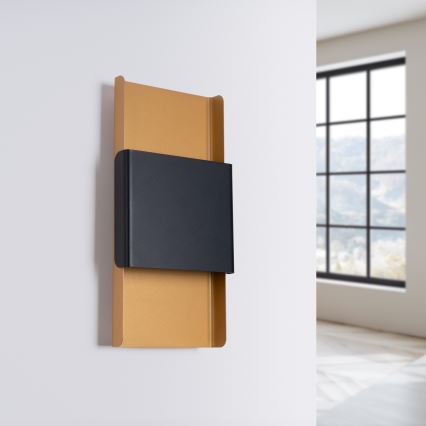 Iluminação de parede DURLIN 2xG9/8W/230V dourado/preto