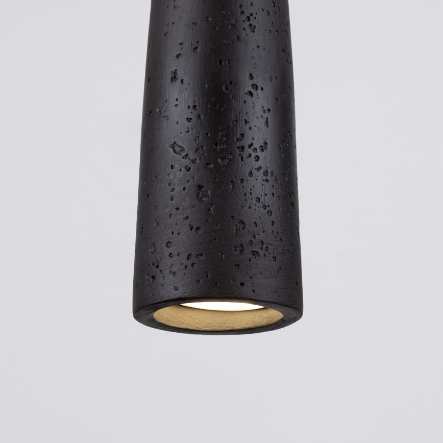 Candeeiro suspenso ELECTRA 1xGU10/10W/230V betão/preto