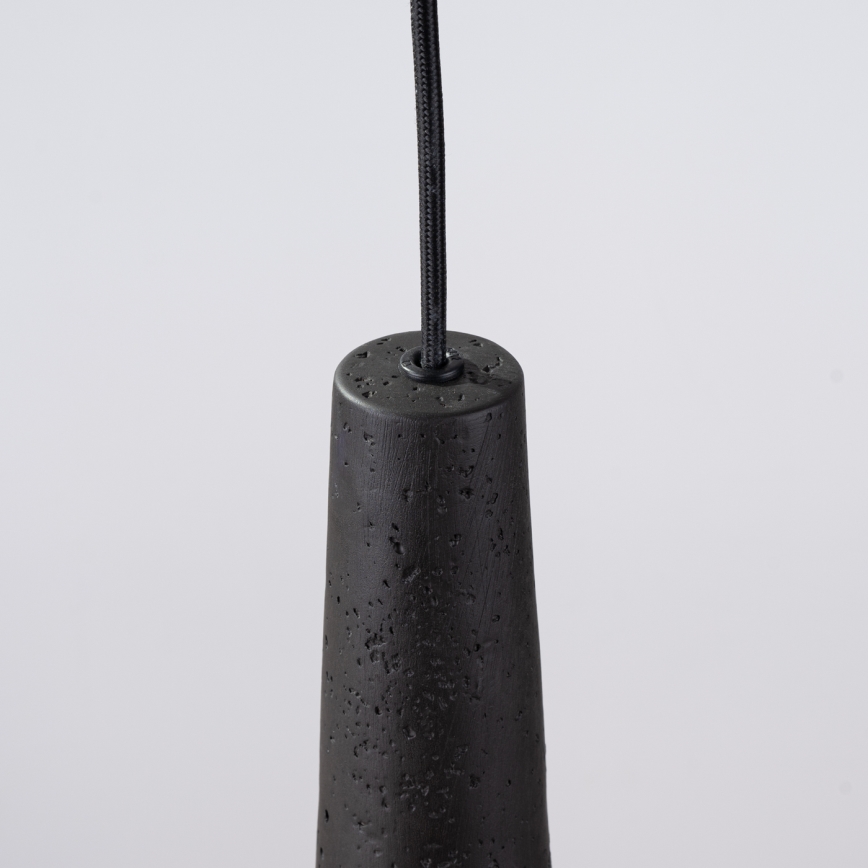 Candeeiro suspenso ELECTRA 1xGU10/10W/230V betão/preto