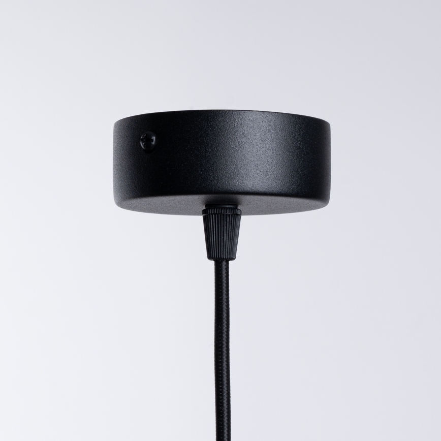Candeeiro suspenso ELECTRA 1xGU10/10W/230V betão/preto