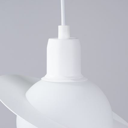 Candeeiro suspenso HYPERION 1xG9/8W/230V branco