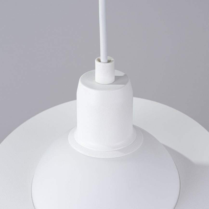 Candeeiro suspenso HYPERION 1xG9/8W/230V branco