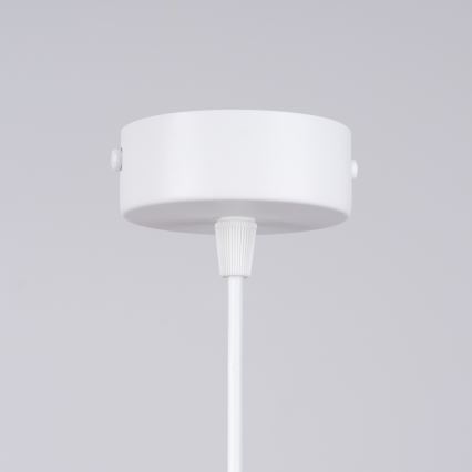 Candeeiro suspenso HYPERION 1xG9/8W/230V branco